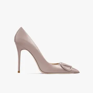 Adora Greyish Matt Heels