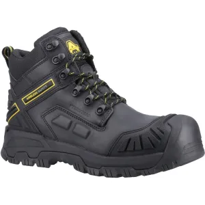 Amblers Men Boots - AS962C Flare Safety Boot in Black, 6-13
