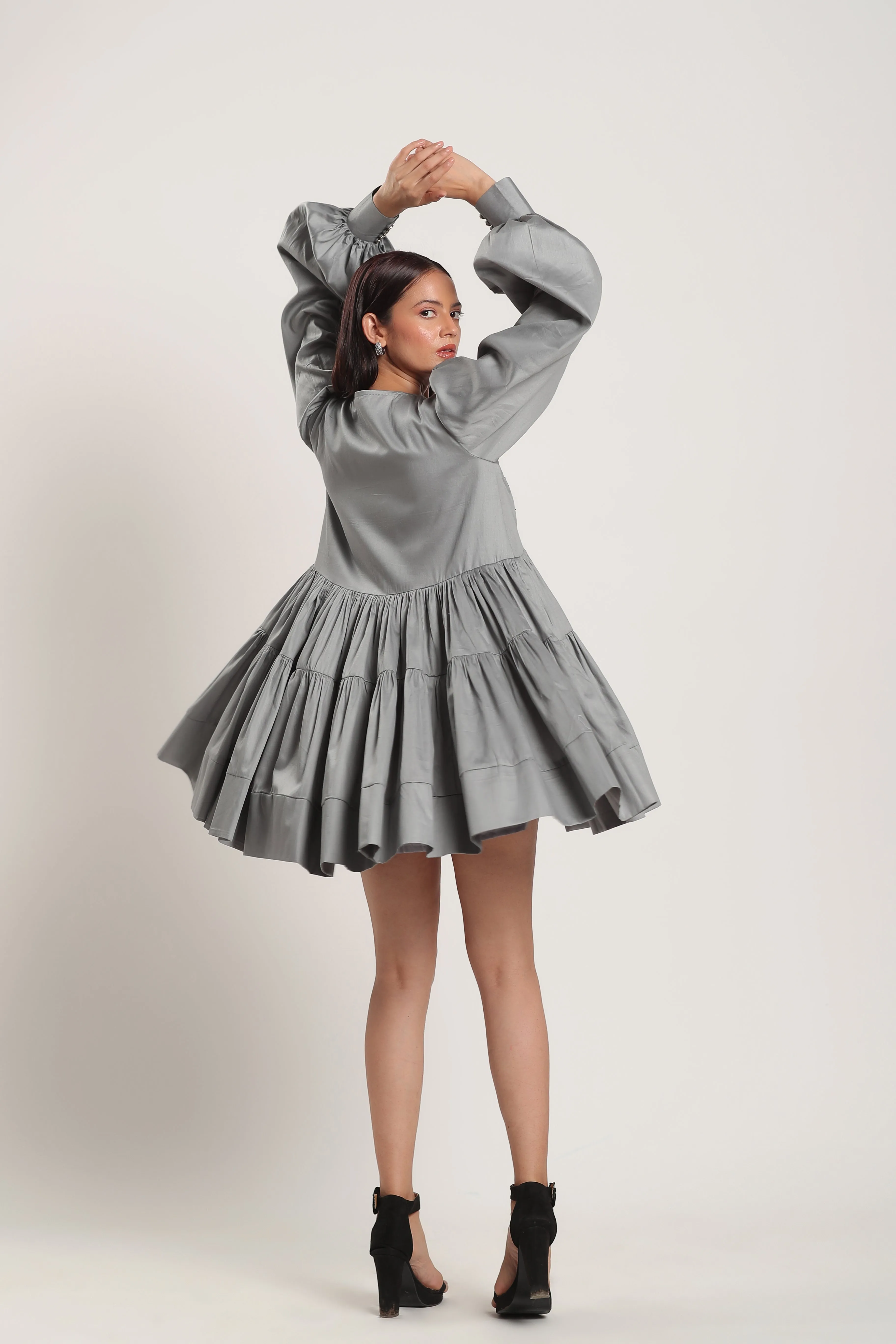 AMELIA SMOCK DRESS
