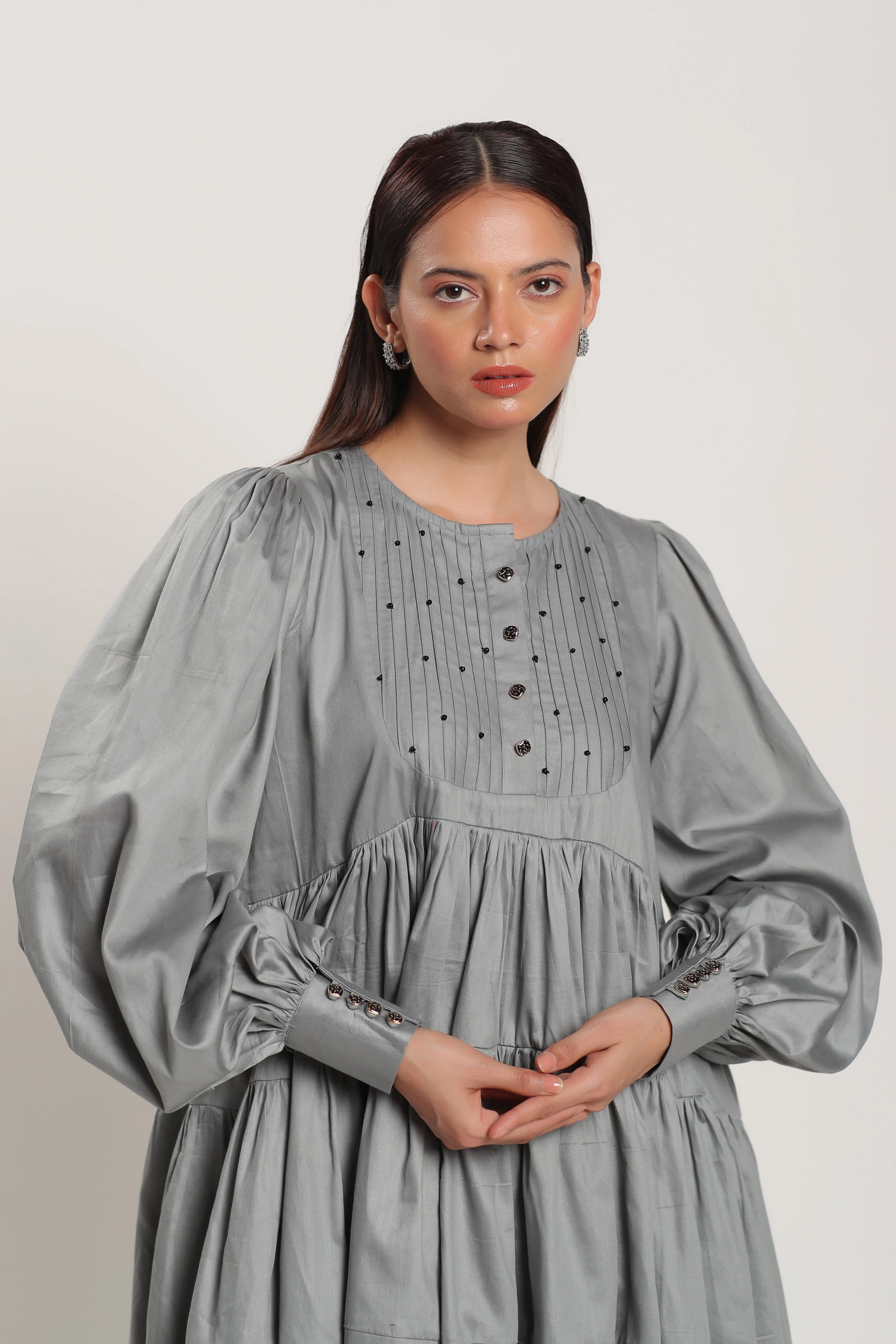 AMELIA SMOCK DRESS