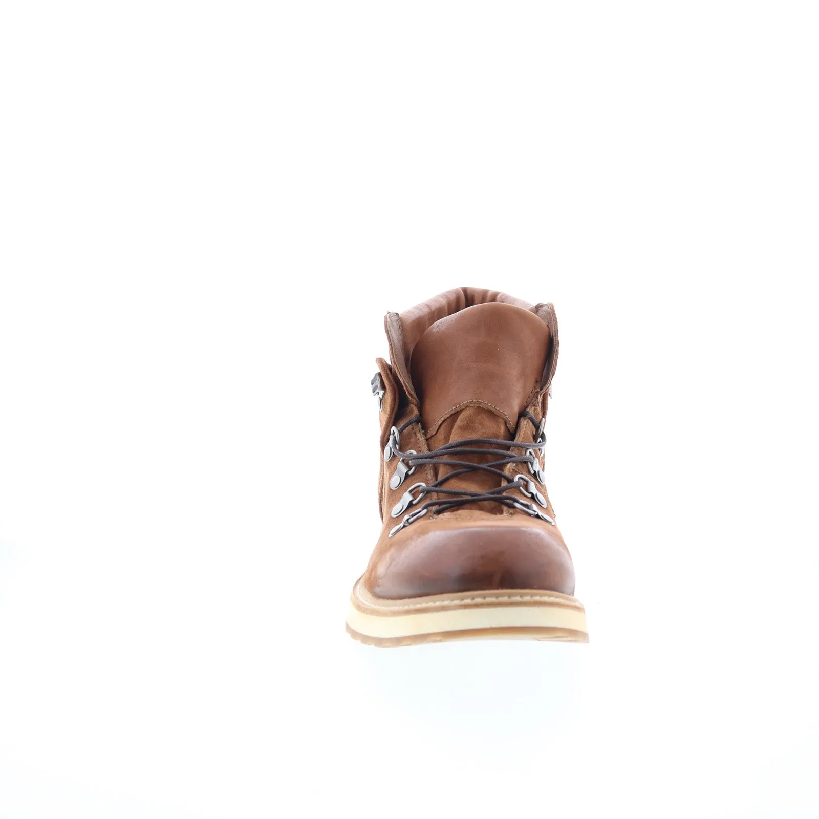 A.S. 98 Cannon Mens Brown Leather Lace Up Casual Dress Boots