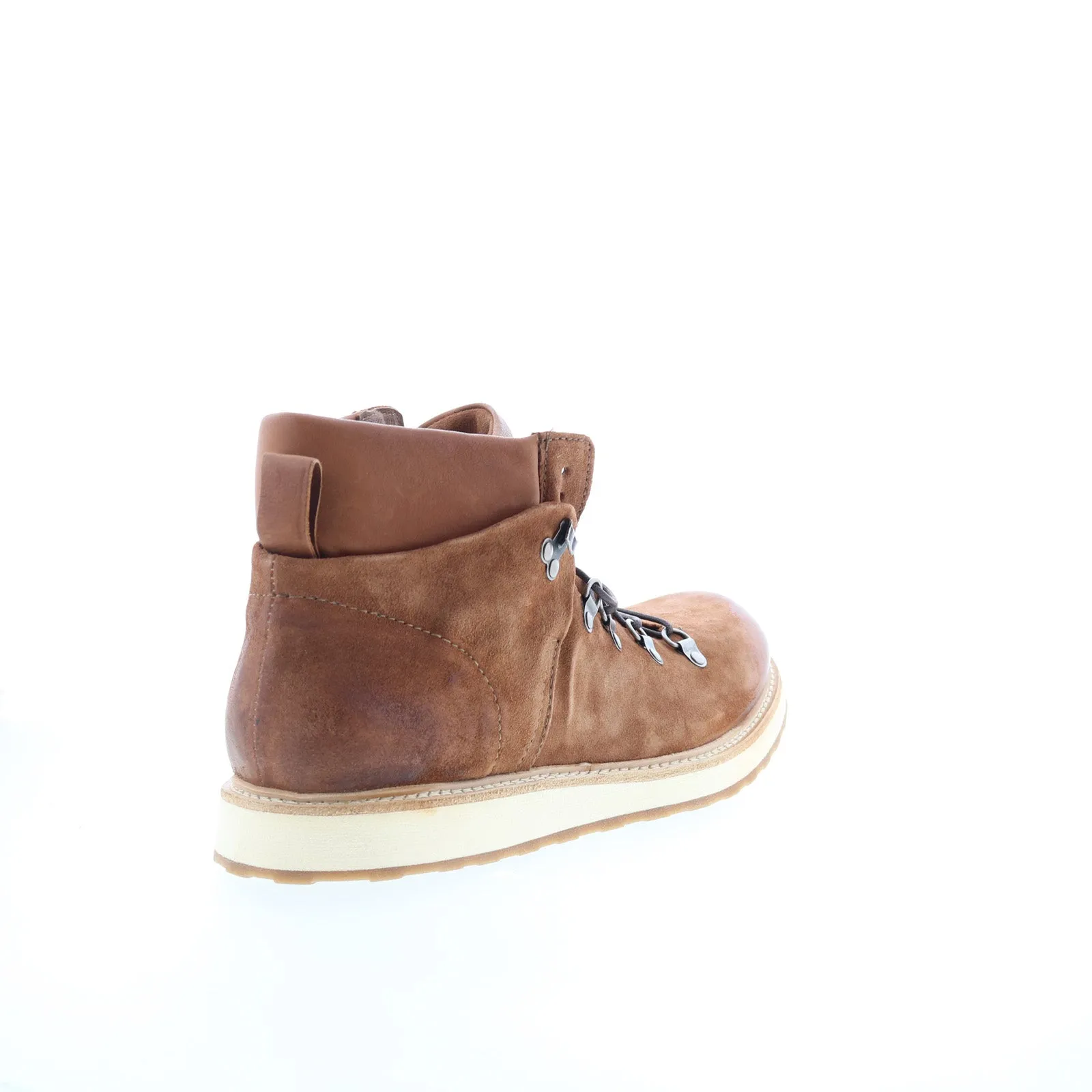 A.S. 98 Cannon Mens Brown Leather Lace Up Casual Dress Boots
