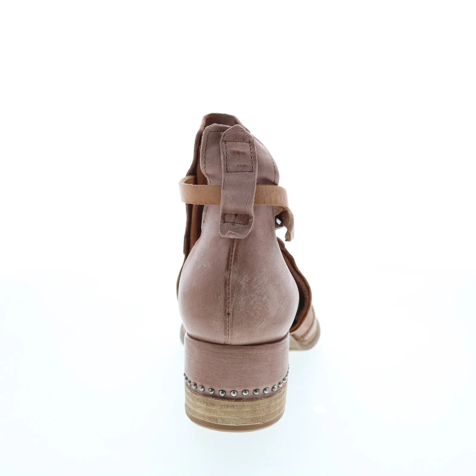 A.S. 98 Maudie 672025-101 Womens Brown Leather Heeled Sandals Shoes