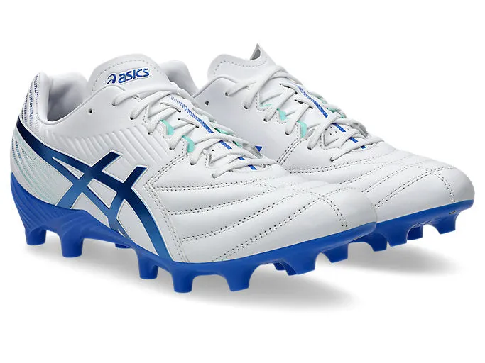 ASICS MEN'S LETHAL FLASH IT FF 3 WHITE/BLUE FOOTBALL SHOES