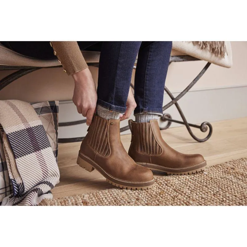 Barbour Joelle Ladies Chelsea Boot - Tan
