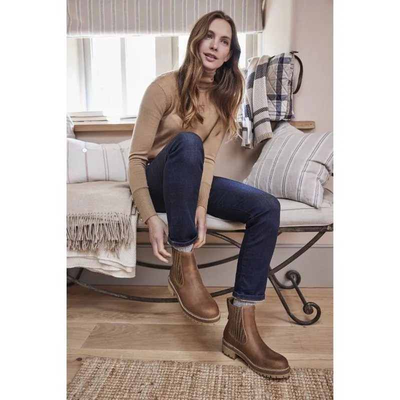 Barbour Joelle Ladies Chelsea Boot - Tan