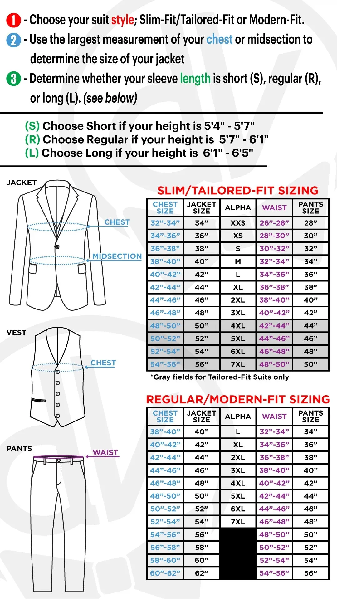 Darius | Gray 2-Piece Double-Breasted Tailored-Fit Tuxedo