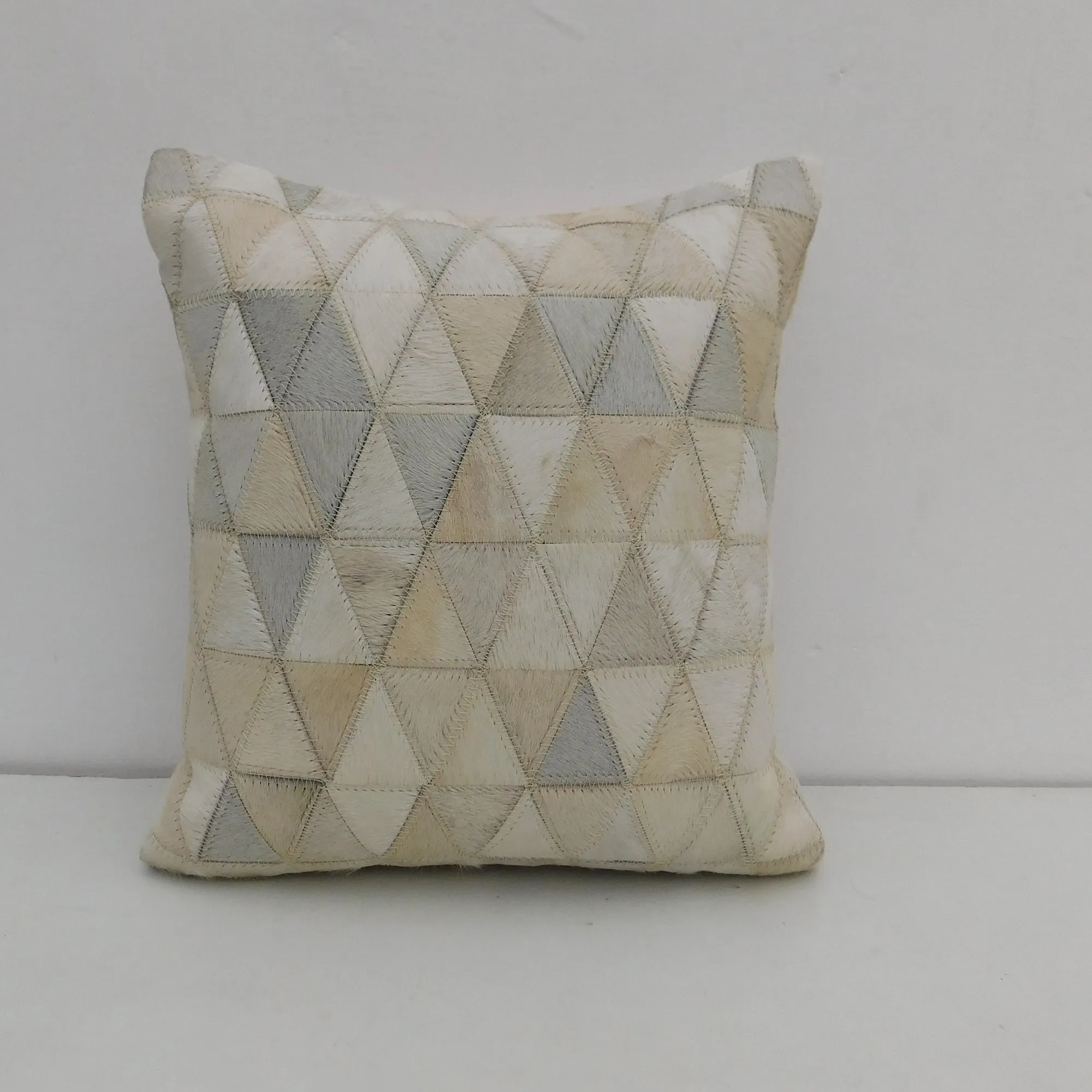 Diamonds - Exotic Cowhide Cushion Cover