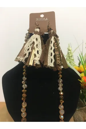 Emma Brown Tassel Earrings