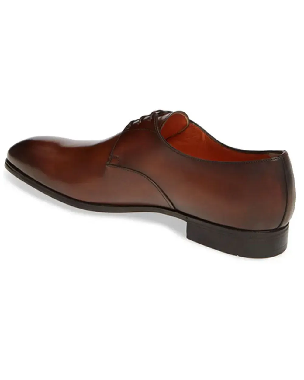 Induct Plain Derby Shoe in Brown