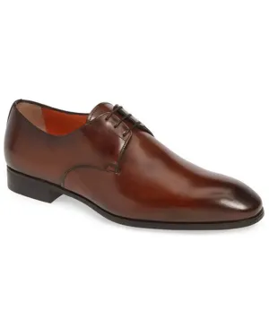 Induct Plain Derby Shoe in Brown