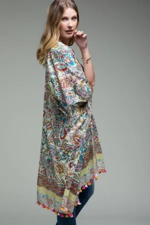Intricate Jacobean Kimono