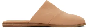 Jade Slip-On Flat - Honey Leather