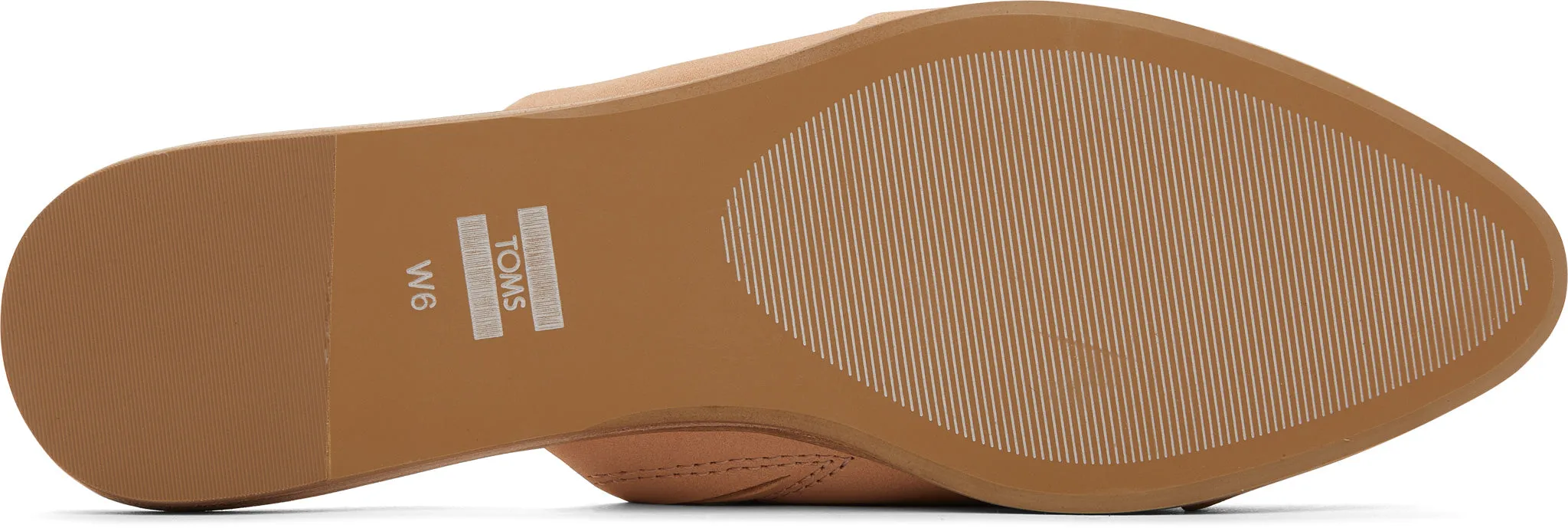 Jade Slip-On Flat - Honey Leather
