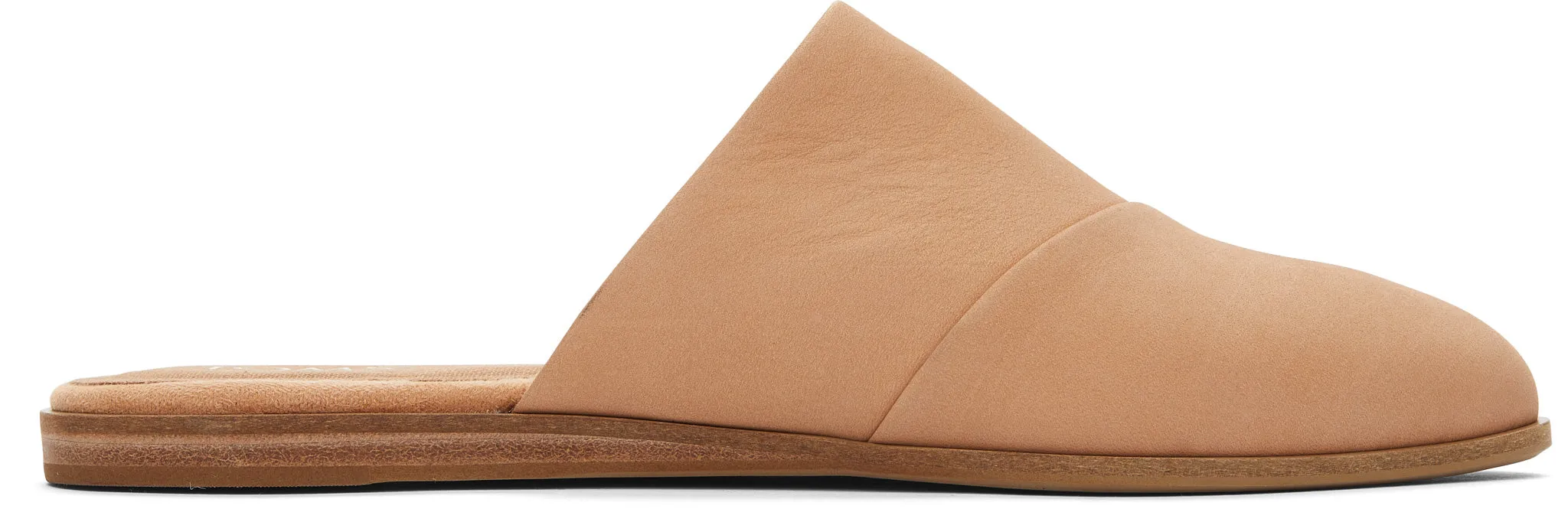 Jade Slip-On Flat - Honey Leather