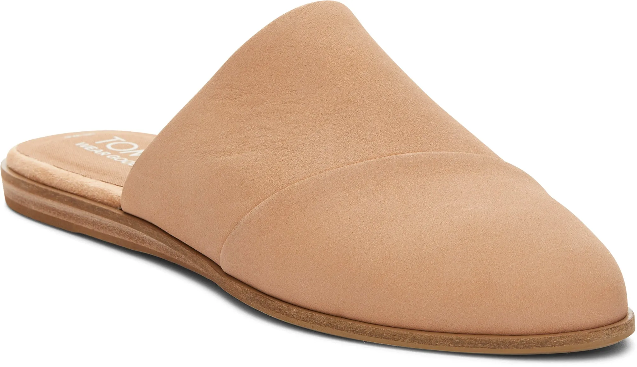 Jade Slip-On Flat - Honey Leather