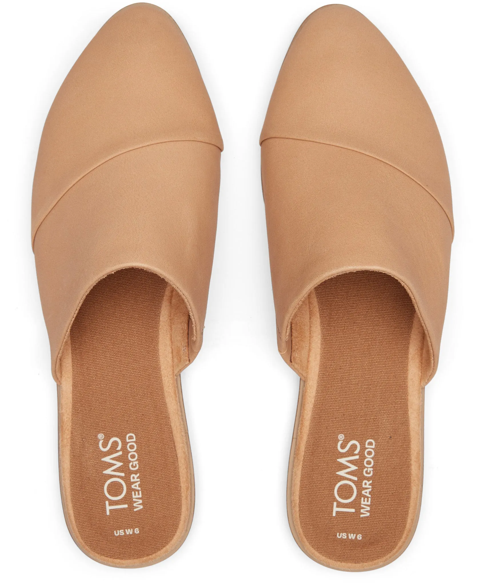 Jade Slip-On Flat - Honey Leather