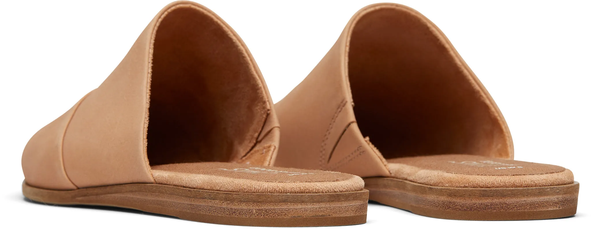 Jade Slip-On Flat - Honey Leather