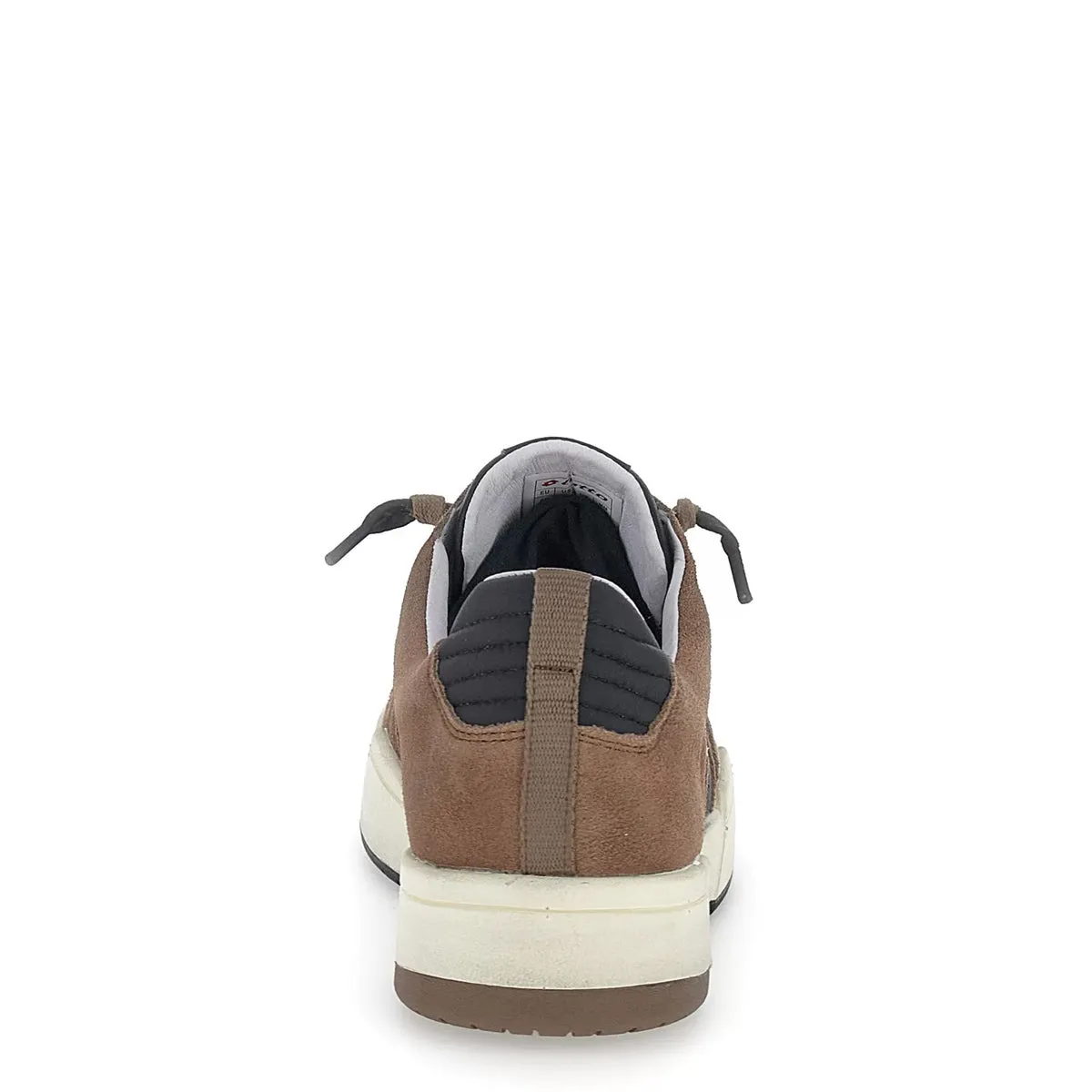 Lotto - Sneakers Hoop Stars Suede Caribou Brown All Black - 220327 - CARIBOU/BROWN/ALL/BLACK