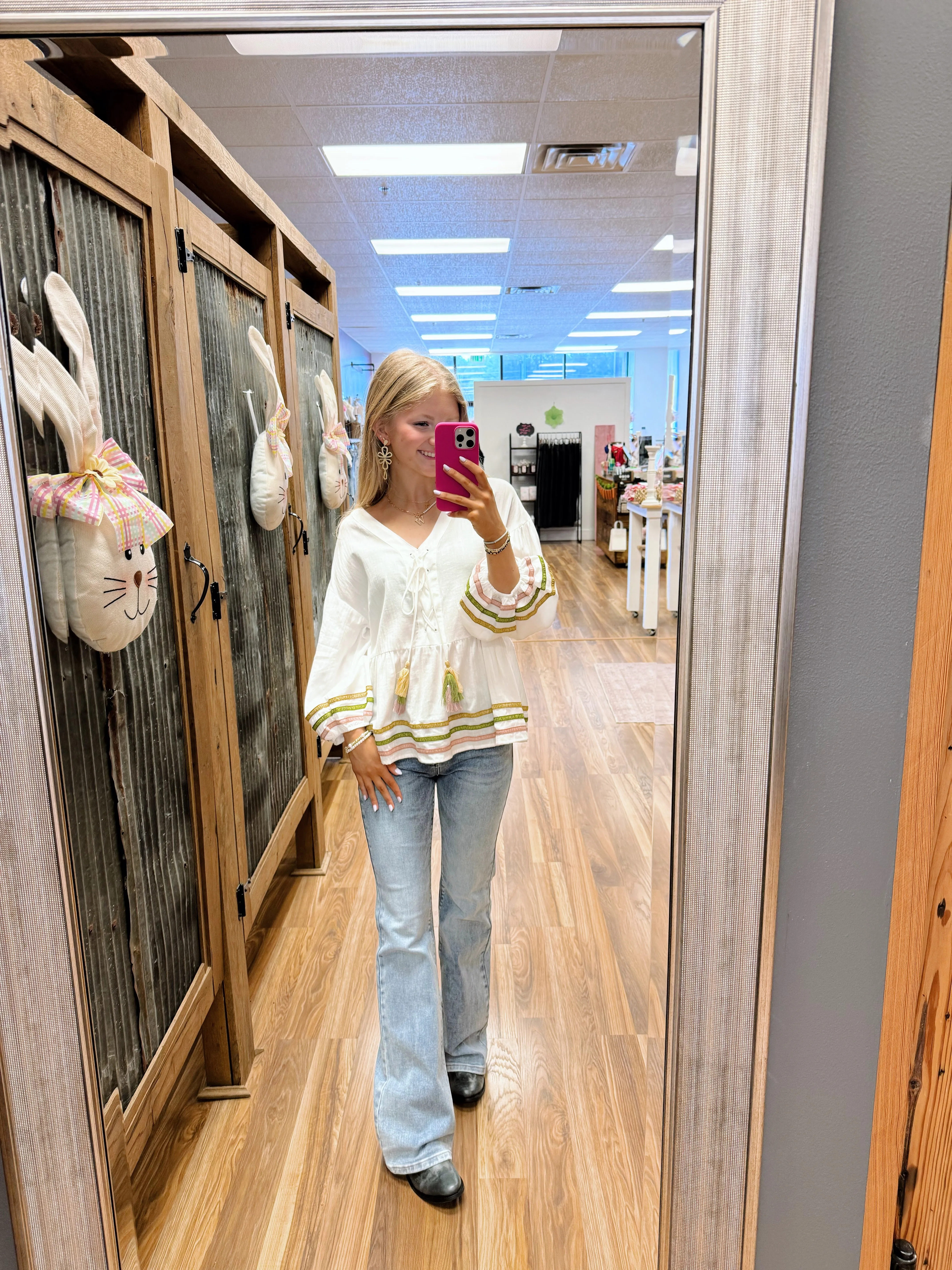 Marie Tassel Blouse