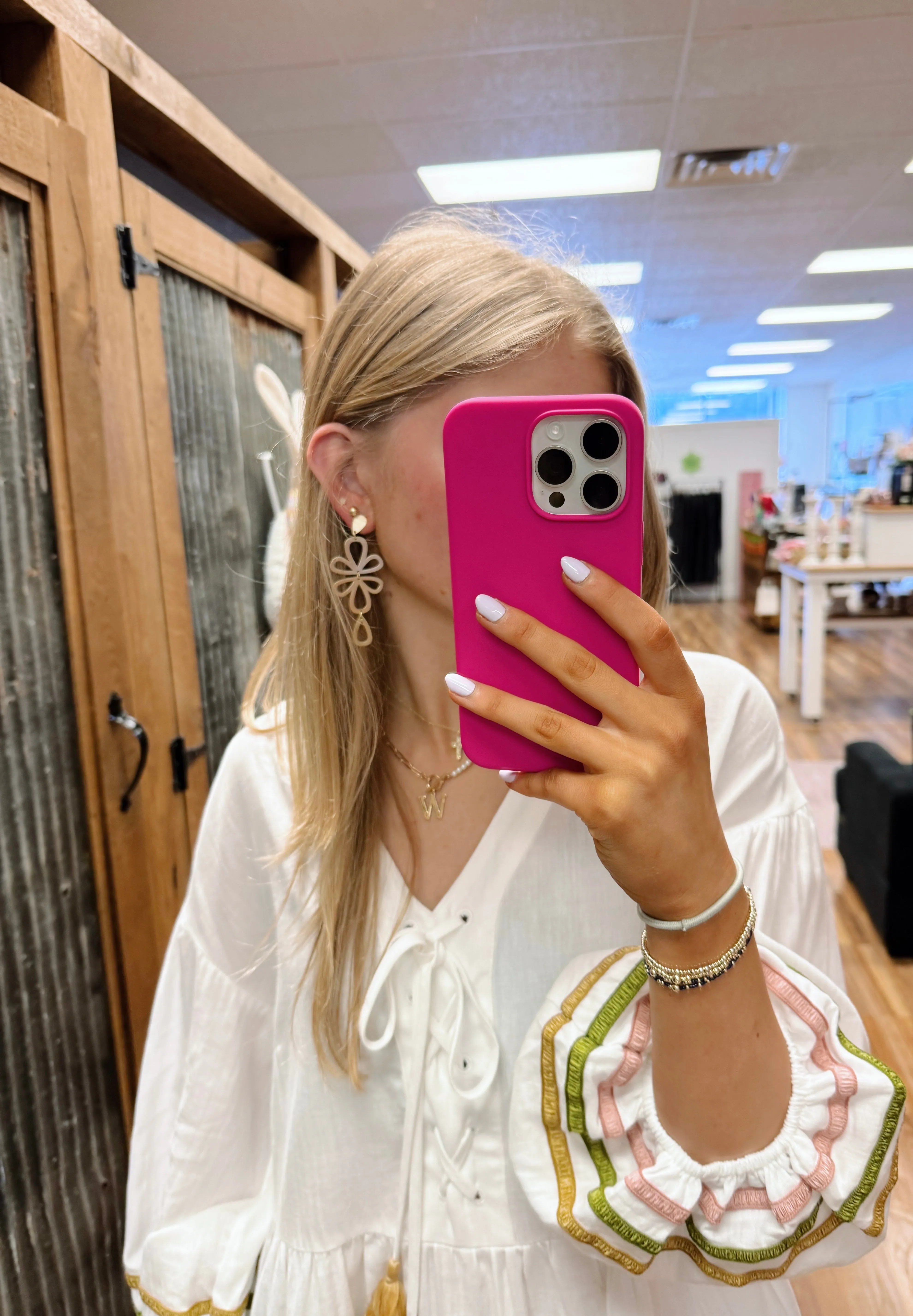 Marie Tassel Blouse