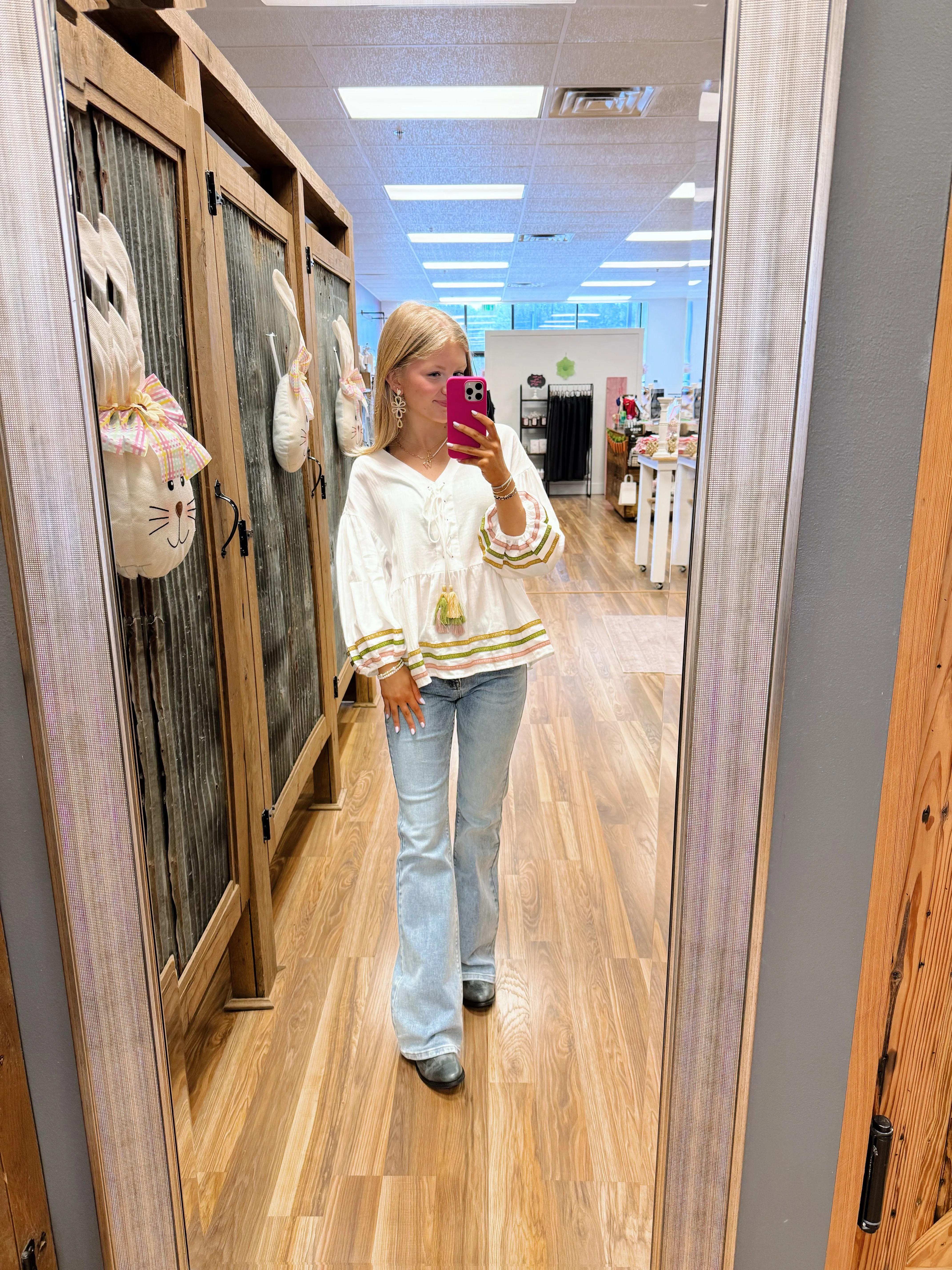 Marie Tassel Blouse