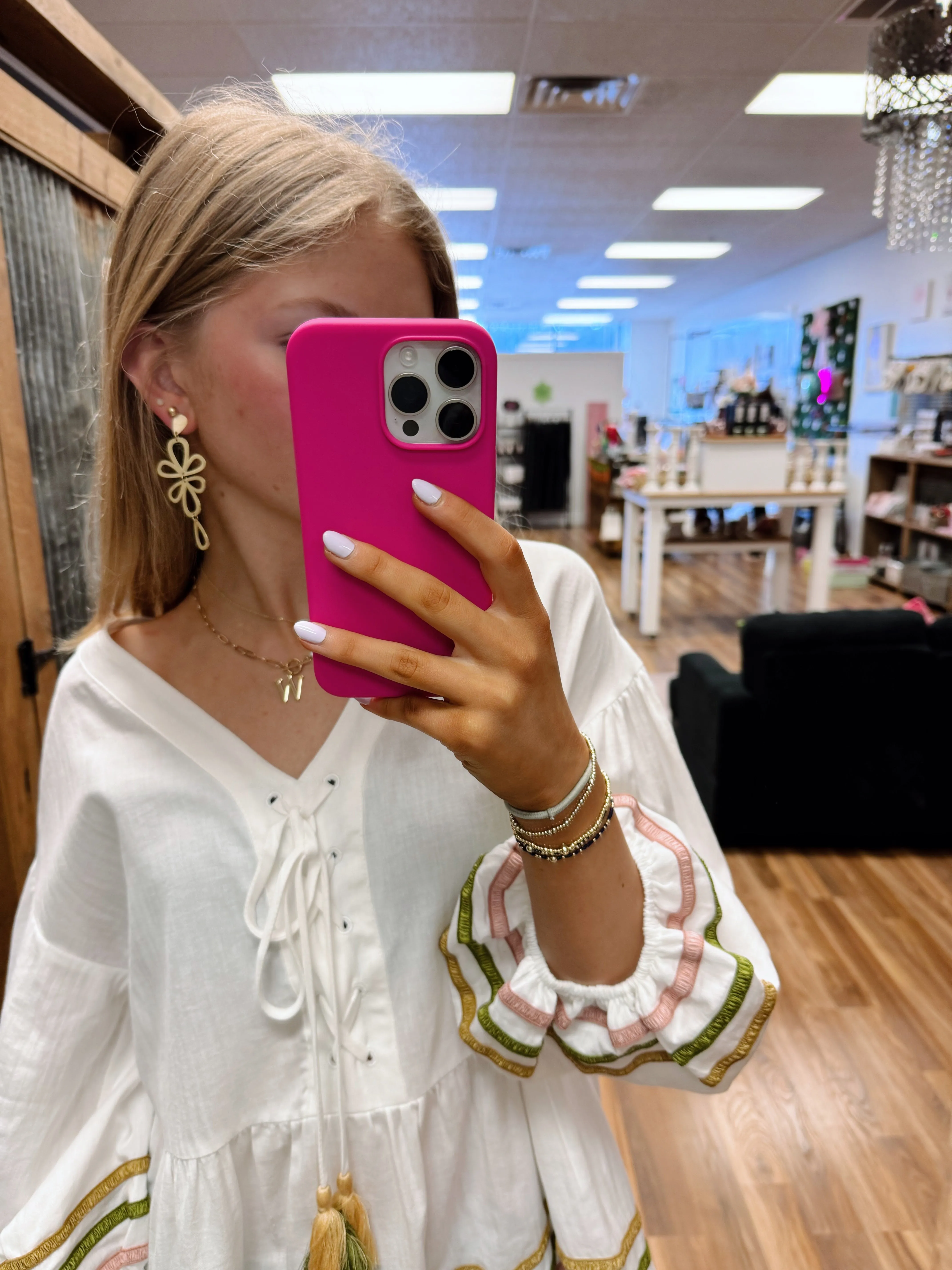 Marie Tassel Blouse