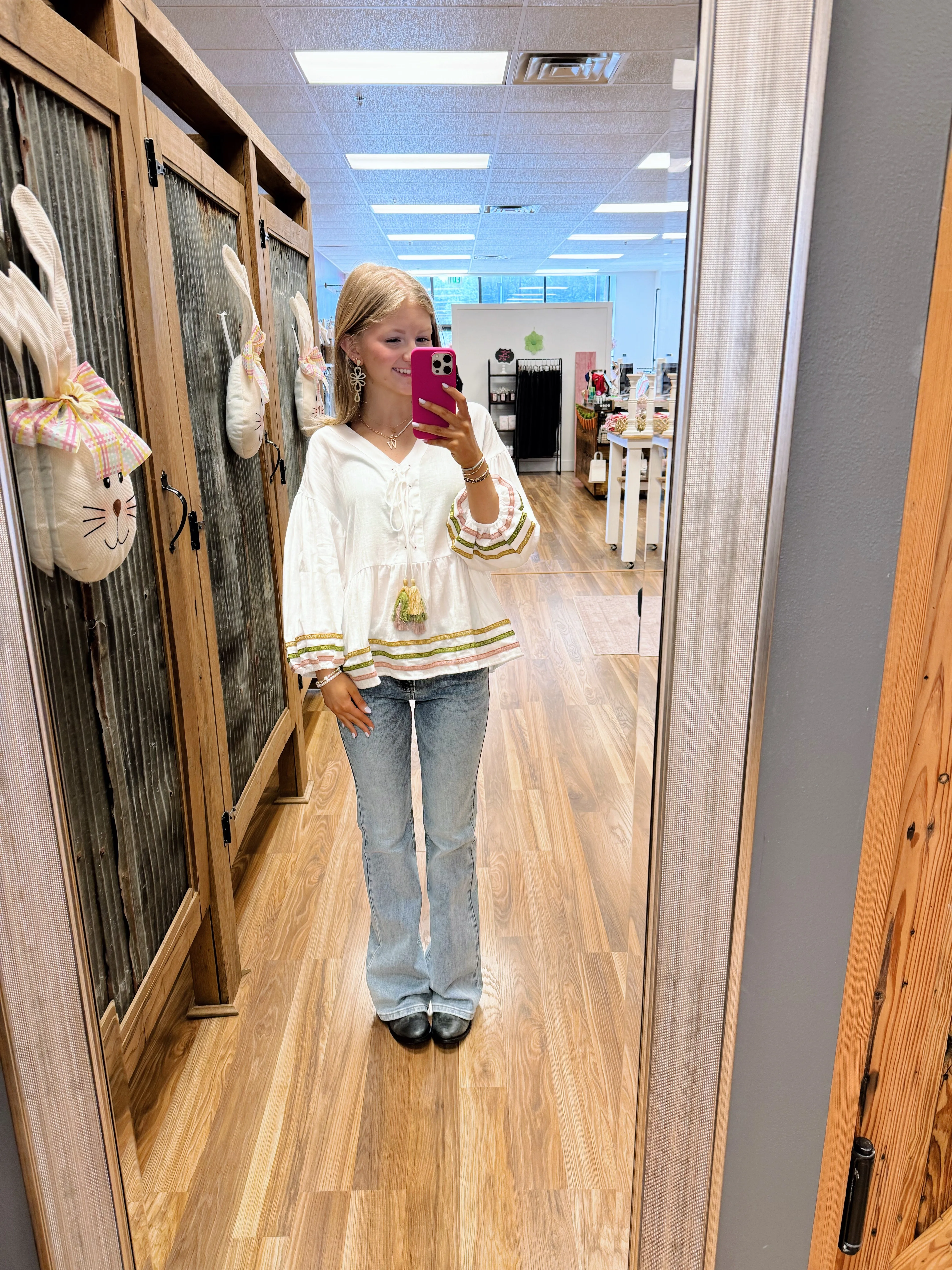 Marie Tassel Blouse