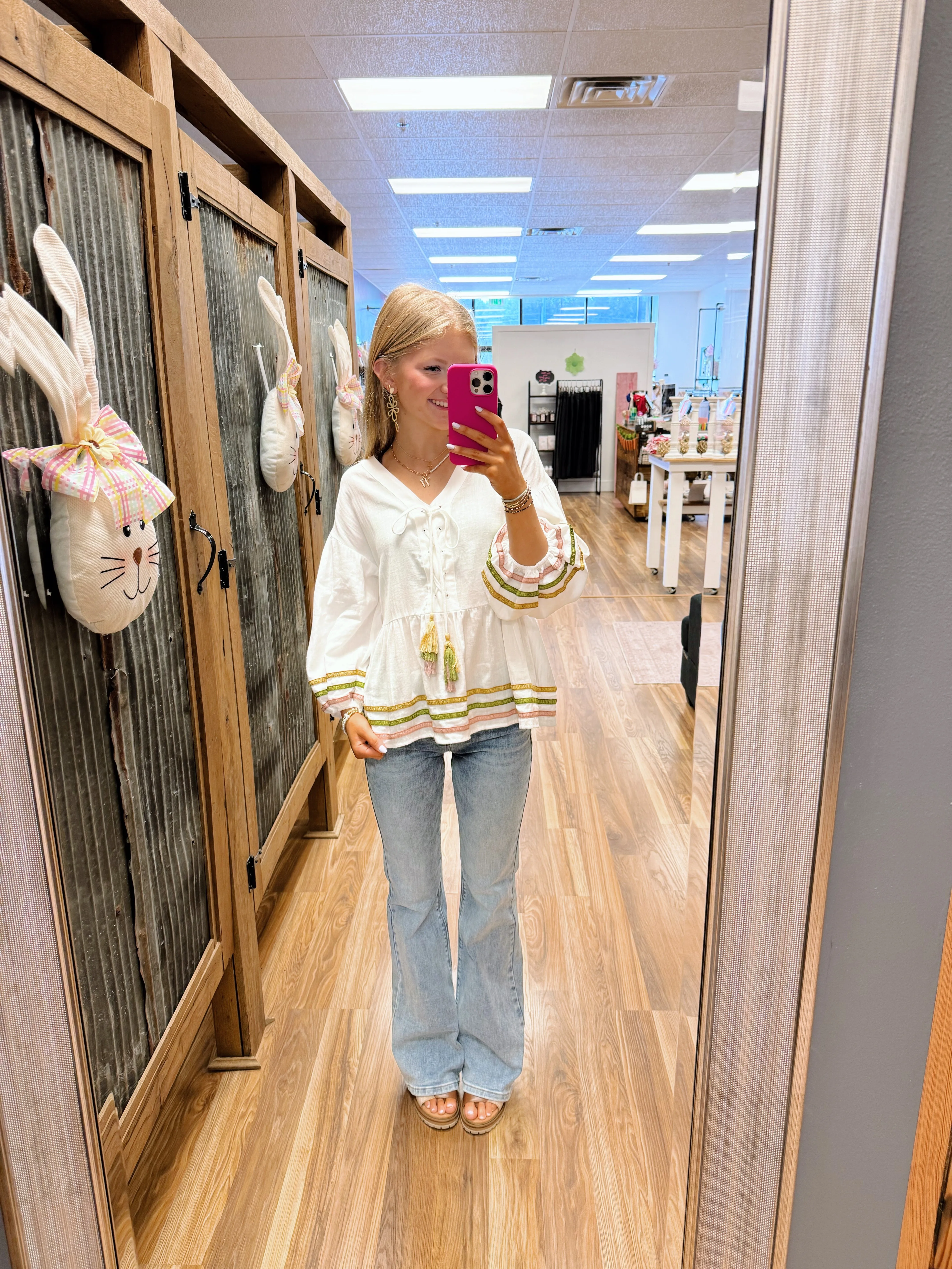 Marie Tassel Blouse