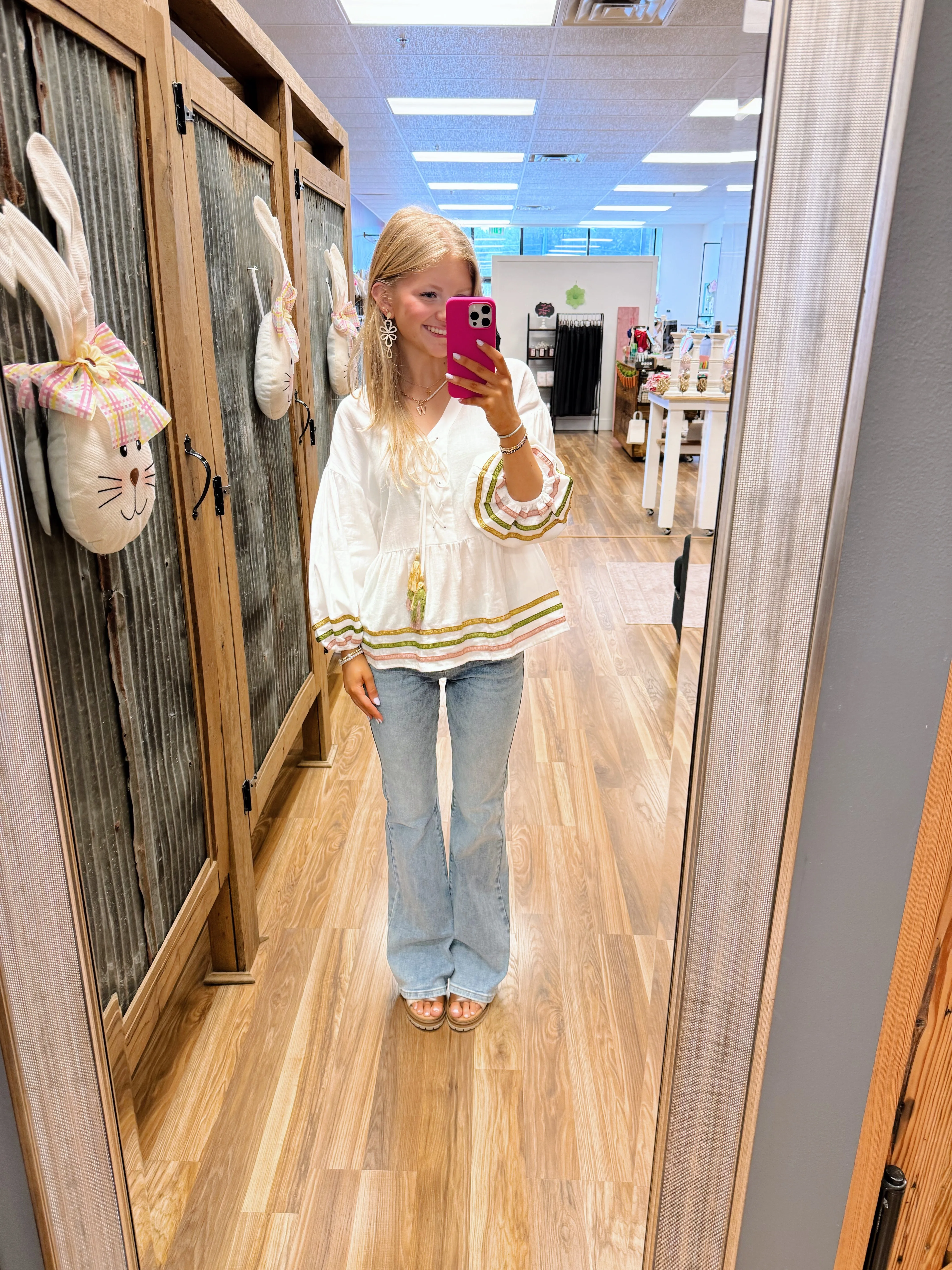 Marie Tassel Blouse