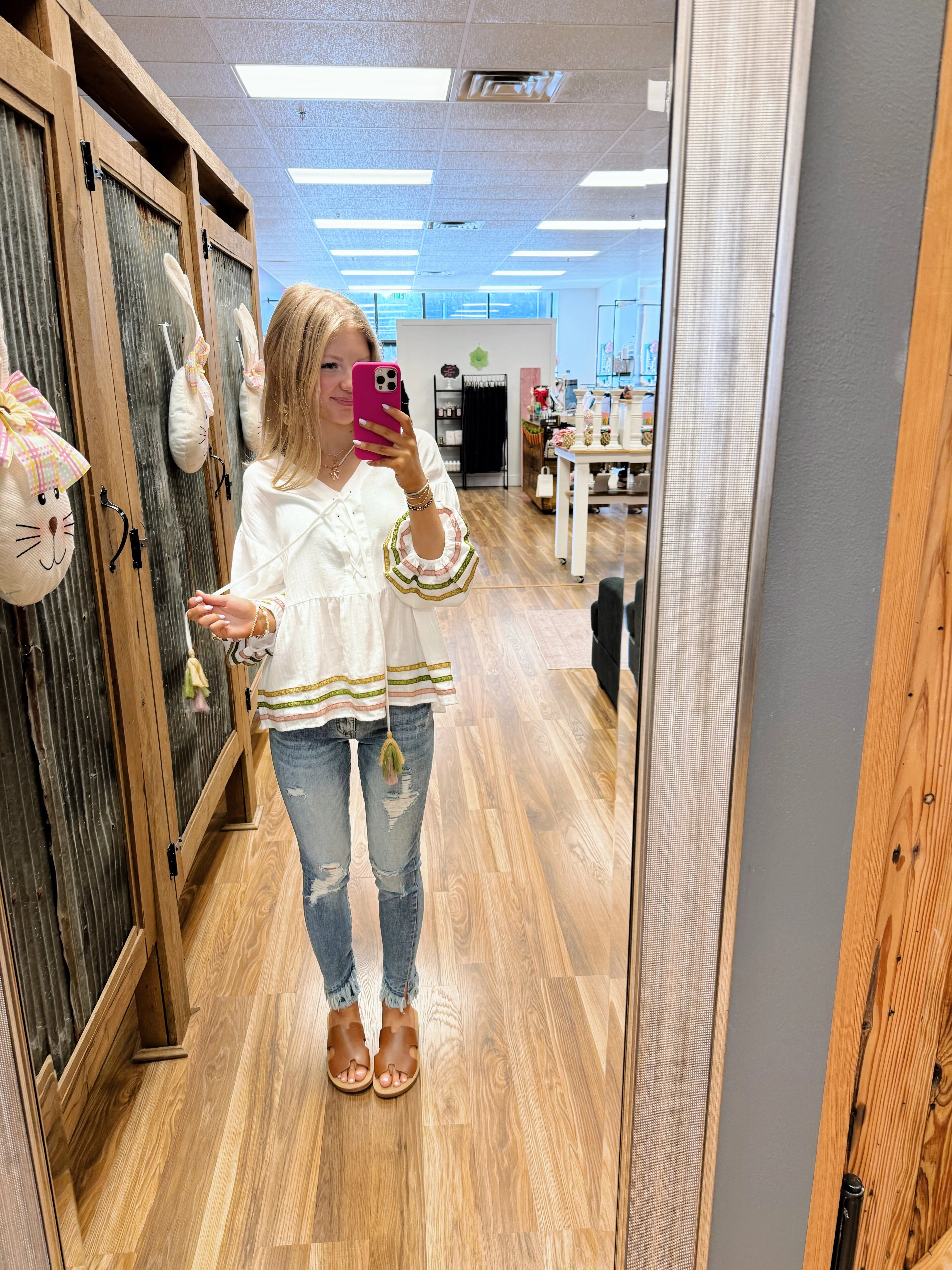 Marie Tassel Blouse