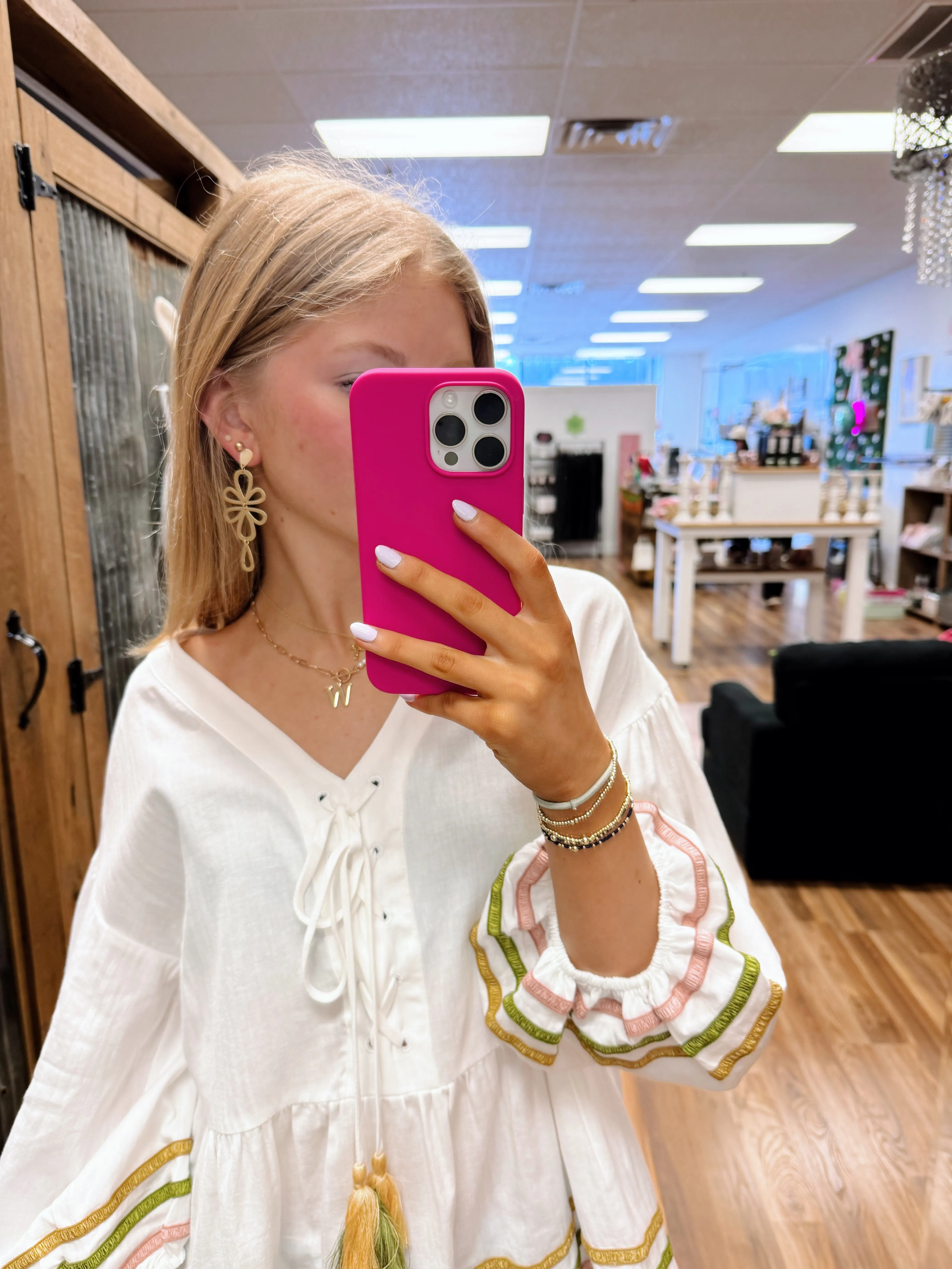 Marie Tassel Blouse