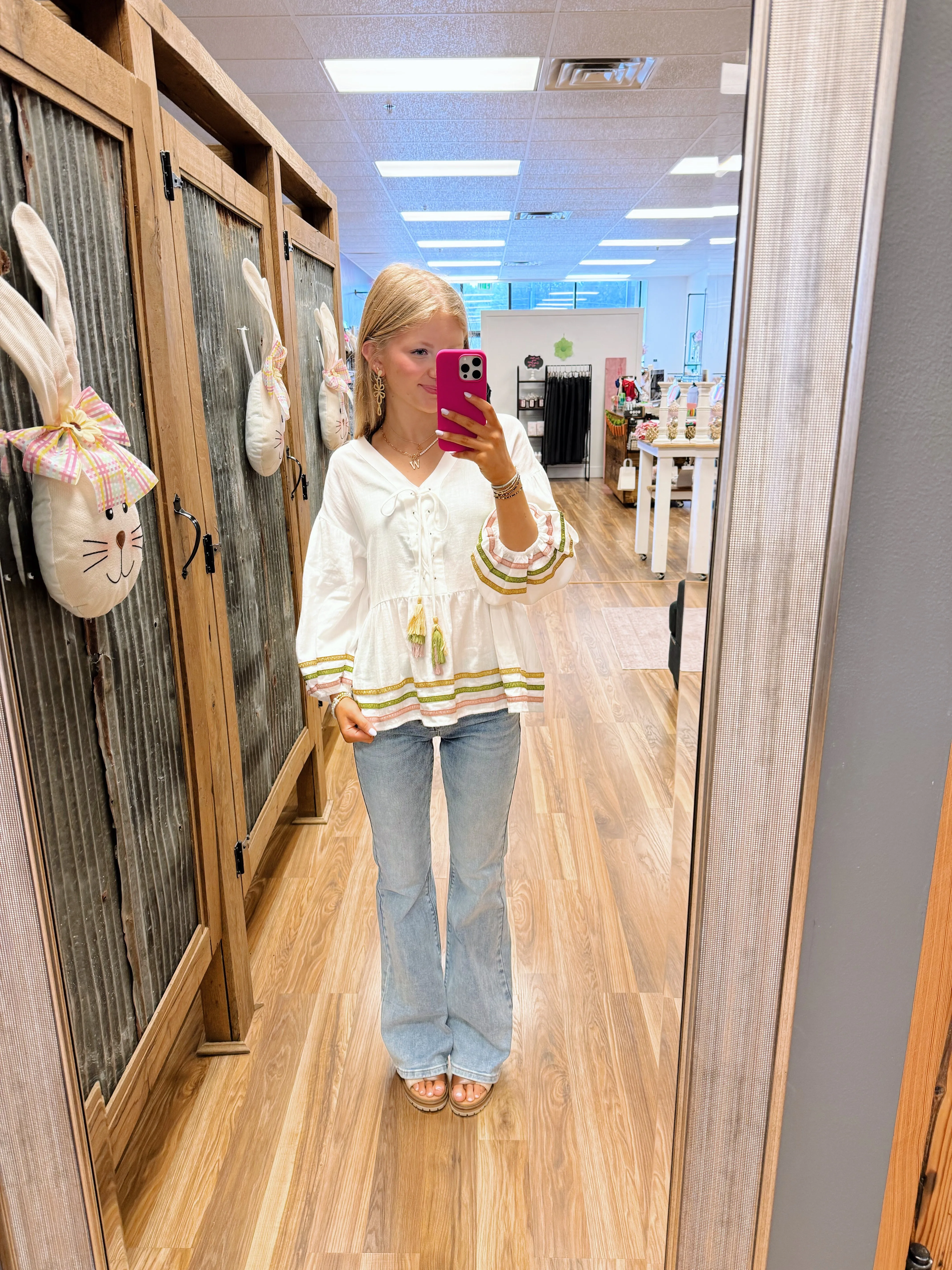 Marie Tassel Blouse
