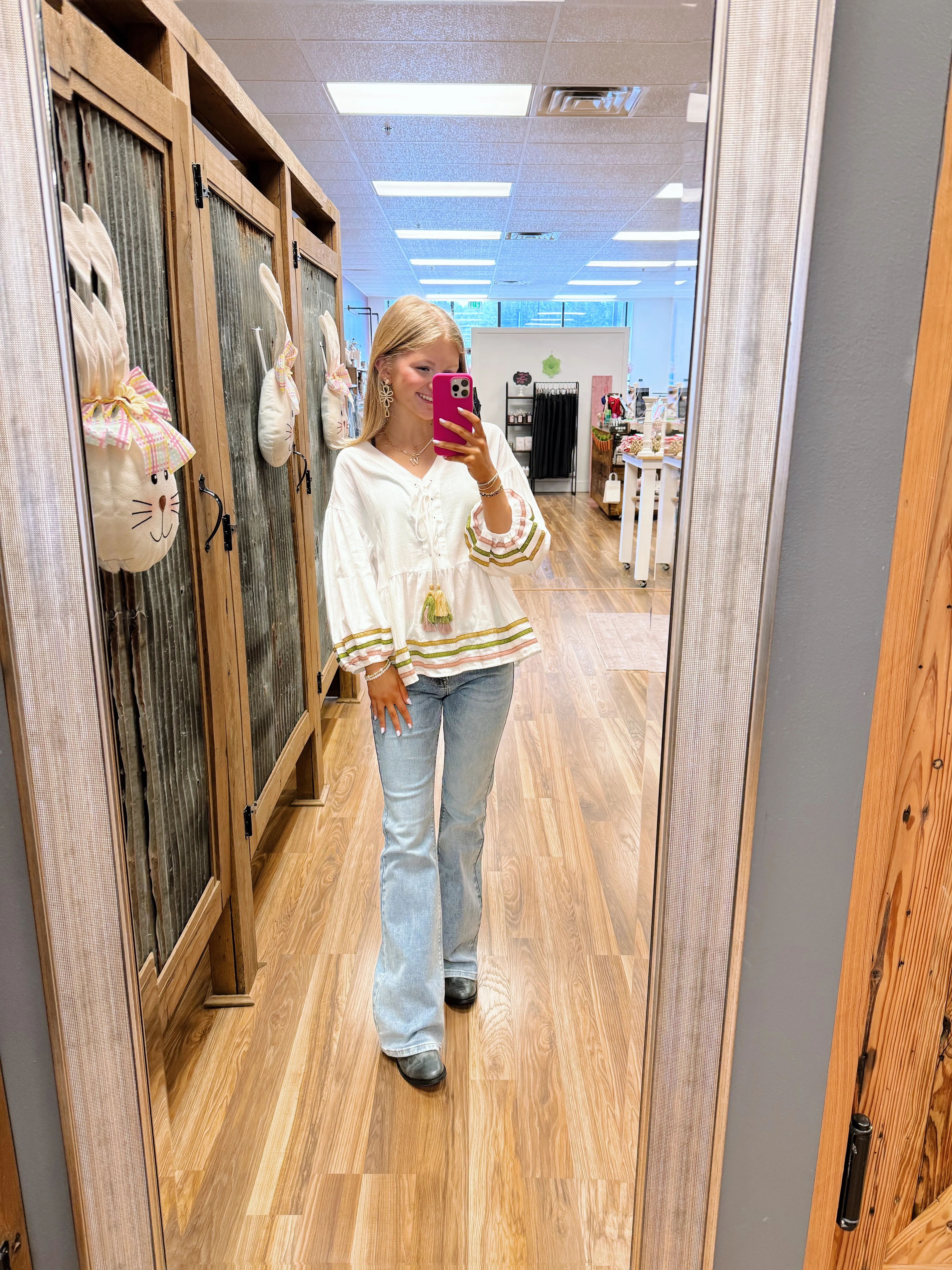 Marie Tassel Blouse