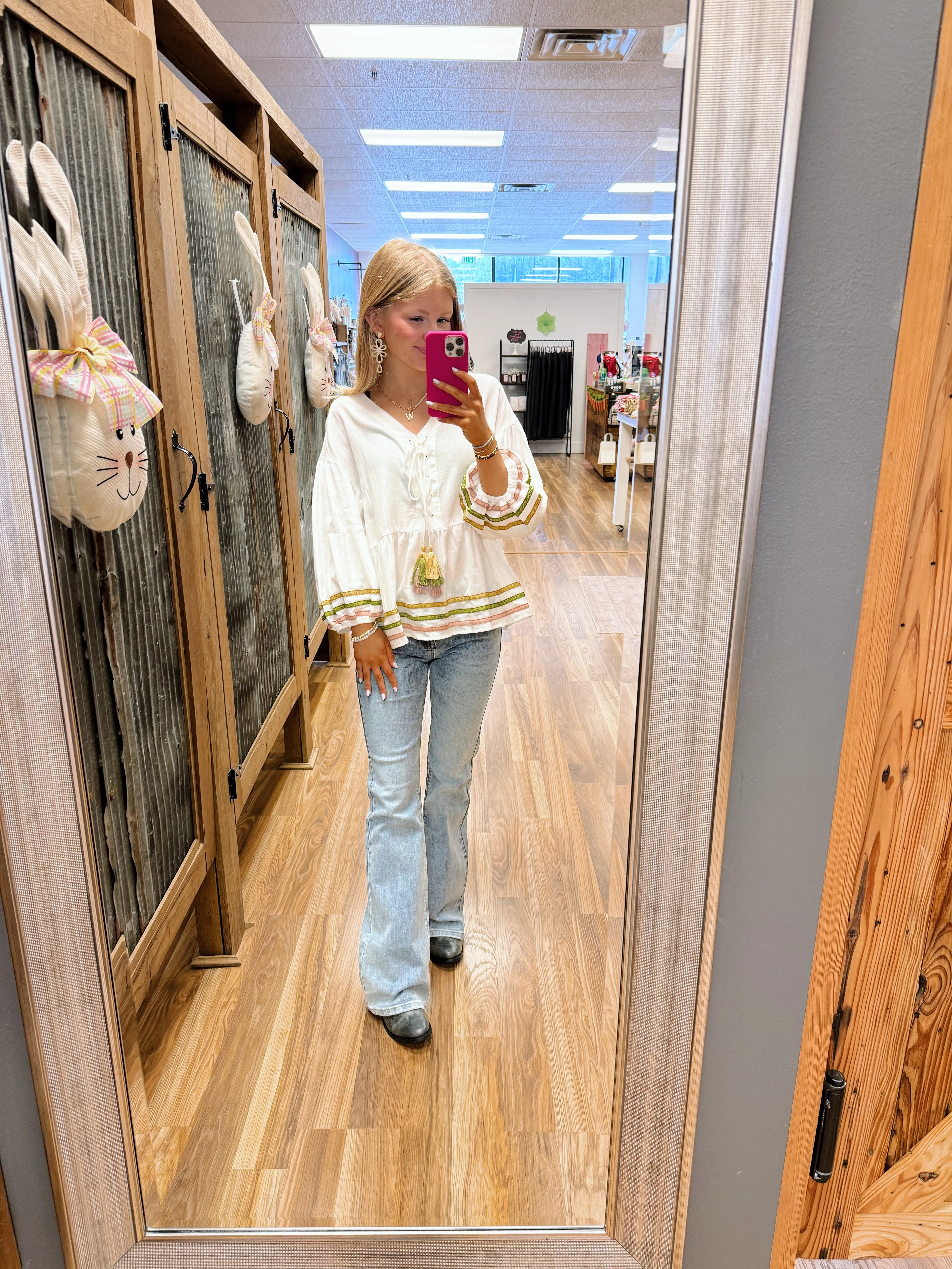 Marie Tassel Blouse