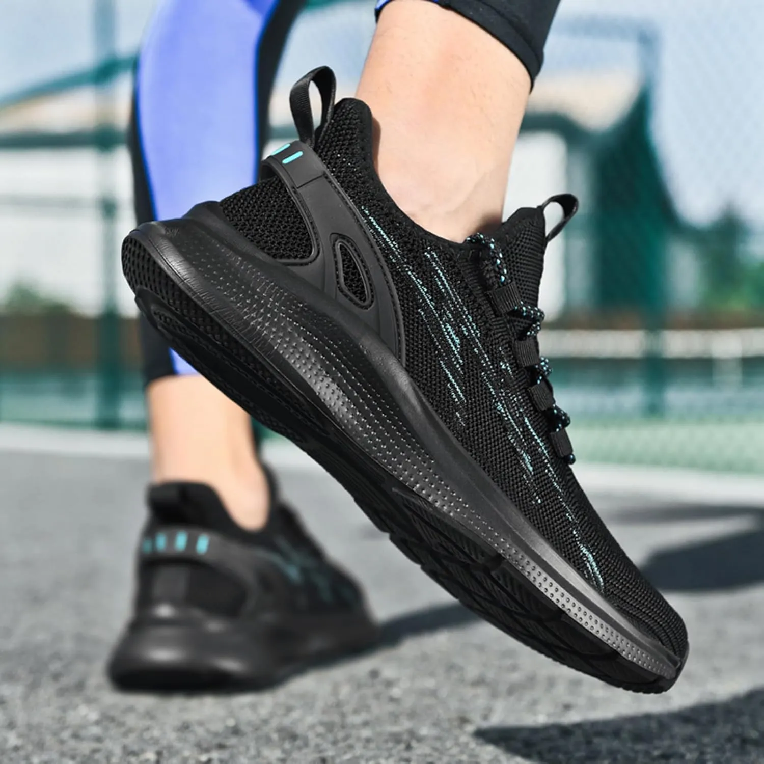 Men's Athletic Running Shoes Lightweight Mesh Jogging Walking Shoes Workout Trail Sneakers Shoes for Men