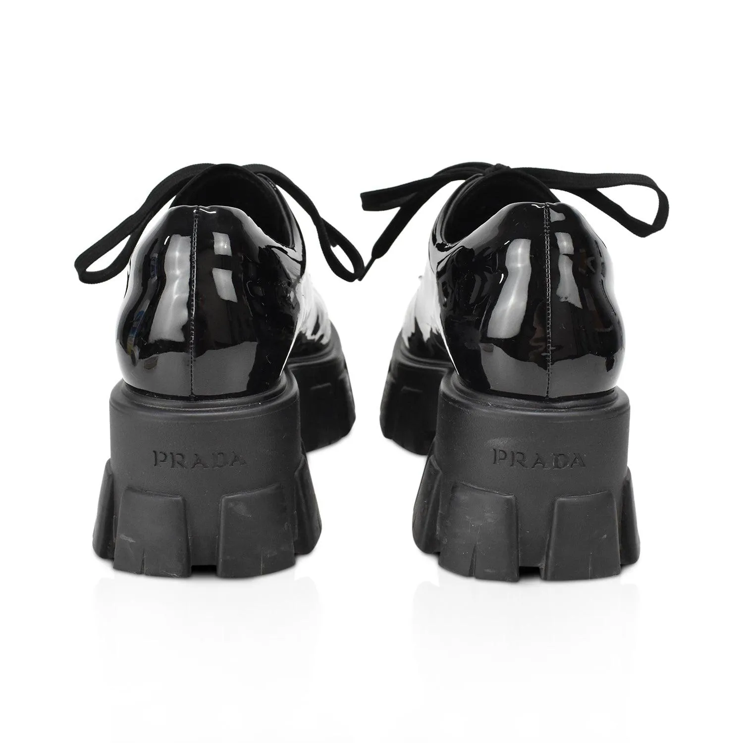 Prada 'Monolith' Derby Shoes - Women's 35