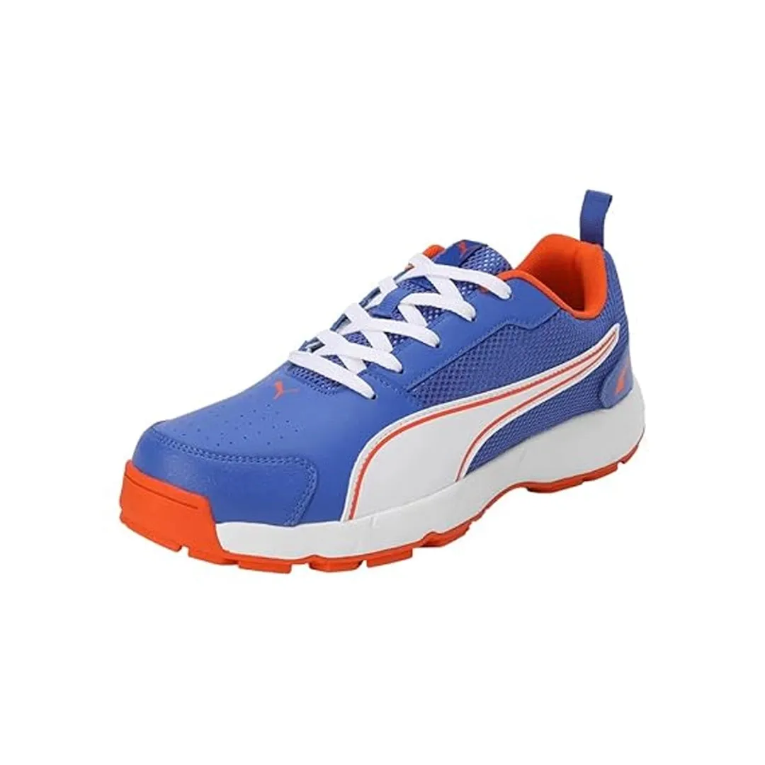 Puma Cricket High Run Men's Shoes (Royal Sapphire-White-Cayenne Pepper) 10780604