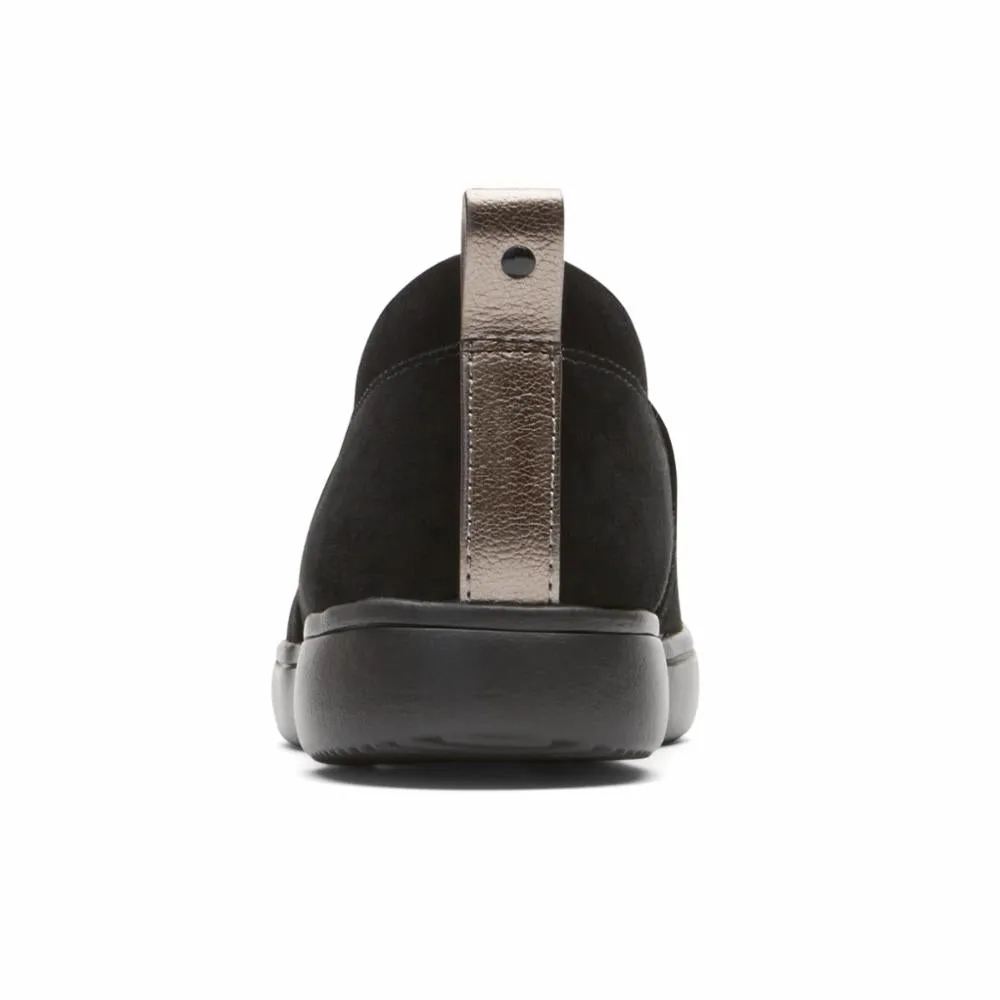 Rockport Women CITY LITE ARIELL DBL GORE BLACK/SUEDE