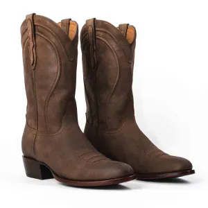 Rujo Boots Men's The Vance Umber Rock Ranch Calfskin Boots