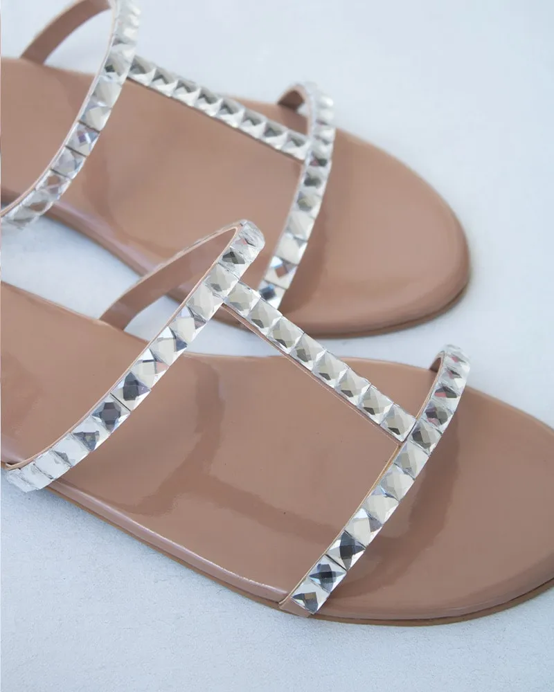 SELVY Studded Flats