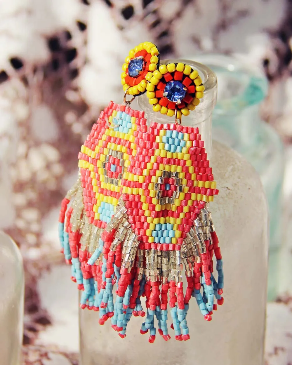 Sundar Earrings in Desert