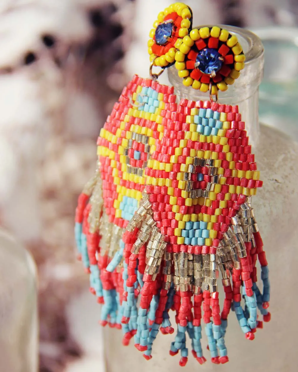Sundar Earrings in Desert