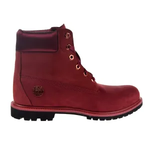 Timberland 6" Waterproof Women's Boots Burgundy