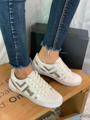 Tommy Hilfiger Women' Pema Sneakers White
