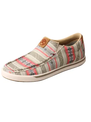 Twisted X WHYC021 Womens Hooey Slip On Loper Pink Multi
