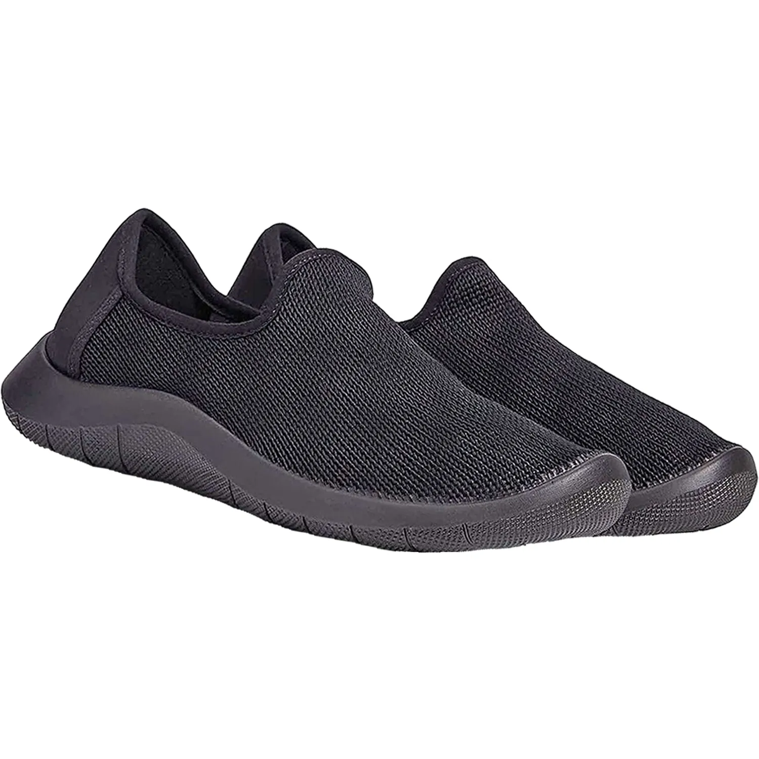 Unisex Arcopedico Gaia Black Fabric Mesh