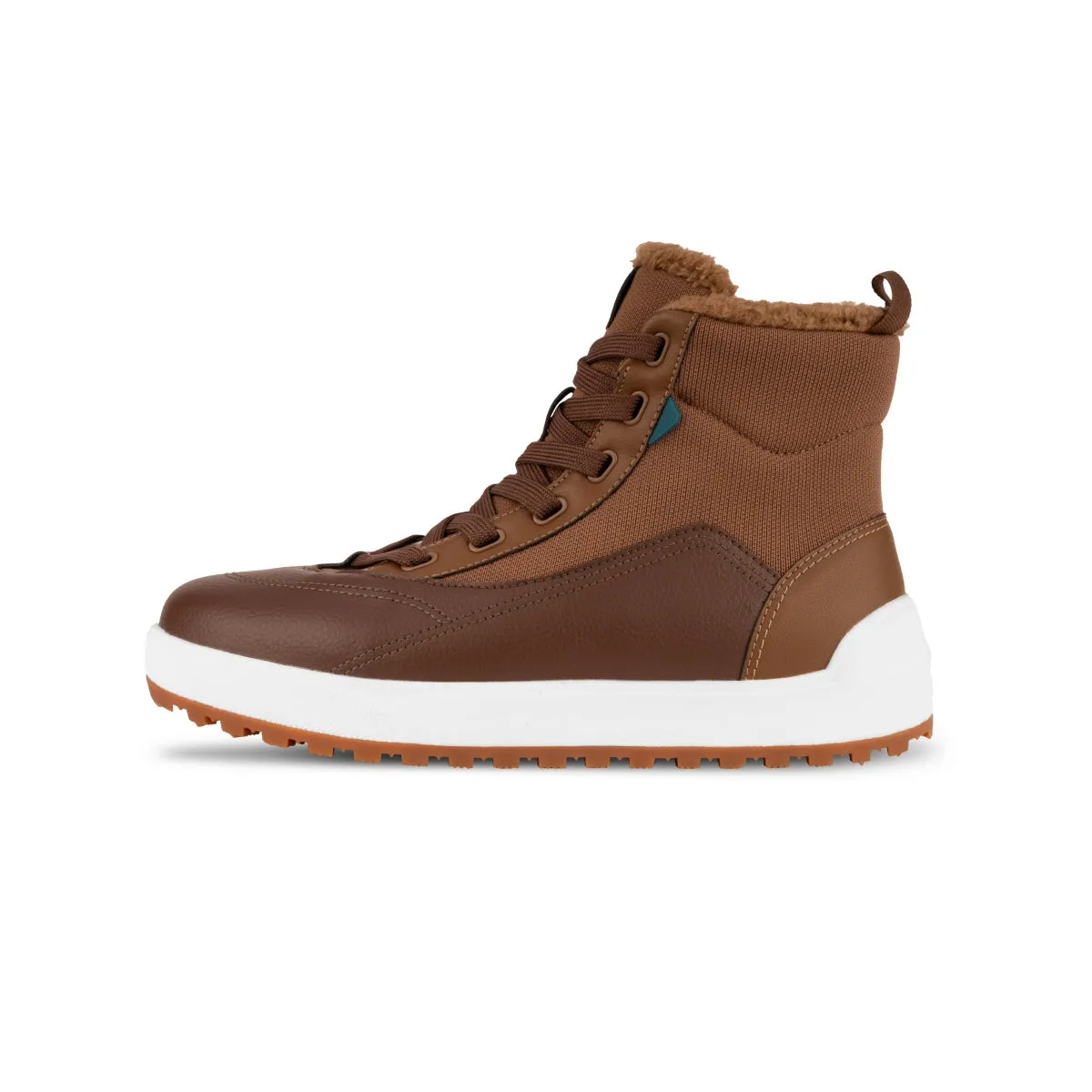 Vessi Women's Alta High Top in Dark Teak