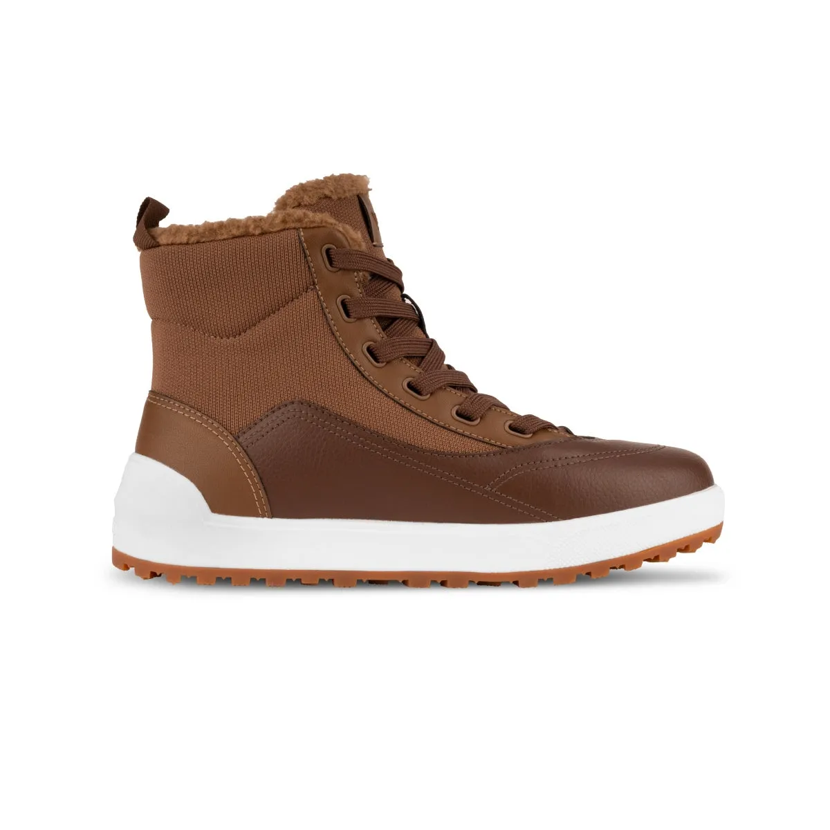 Vessi Women's Alta High Top in Dark Teak