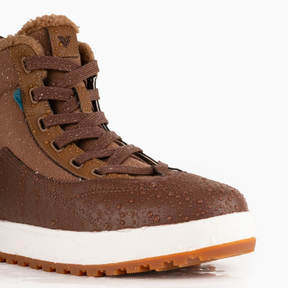 Vessi Women's Alta High Top in Dark Teak
